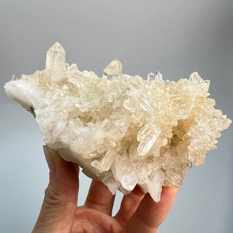 【マカルー産】天然ヒマラヤ水晶クラスター1⑱/Makalu Himalayan Quartz Cluster