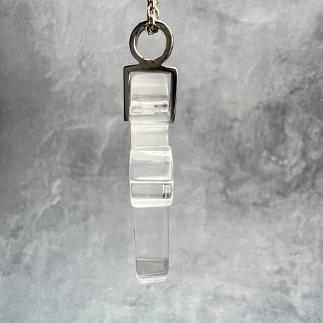 【ガネッシュヒマール産】天然ヒマラヤ水晶クロスペンダントトップ⑤/Ganesh Himal Himalayan Quartz Cross Pendant Top