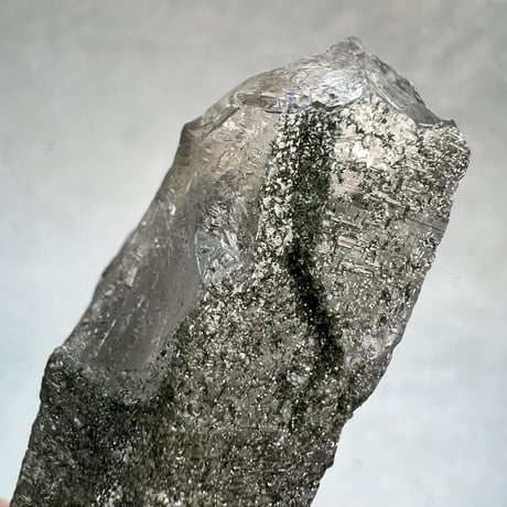 【ガネッシュヒマール産】クローライトイン天然ヒマラヤ水晶ポイント/Ganesh Himal Chlorite in Himalayan Quartz Point