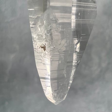 【ガネッシュヒマール産】天然ヒマラヤ水晶ペンダント⑧/GaneshHimal Natural Himalayan Quartz Pendant