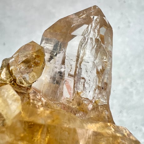【ガネッシュヒマール産】リモナイトイン天然ヒマラヤ水晶/Ganesh Himal Limonite Himalayan Quartz