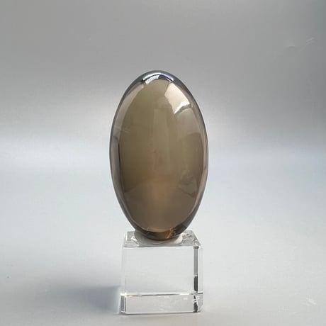 【ガウリシャンカール産】天然ヒマラヤ水晶スモーキークォーツ シヴァリンガム/GauriShankar Himalayan Smoky Quartz ShivaLingam