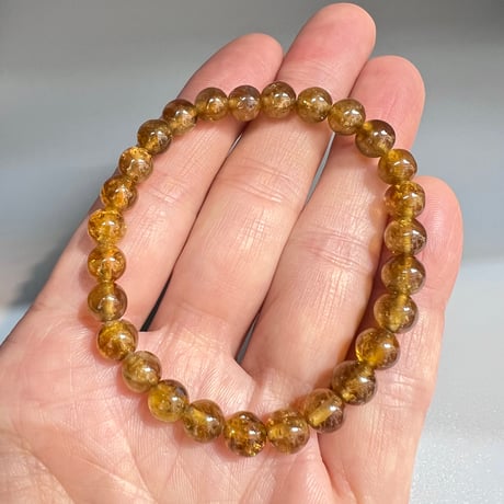 ネパール産🇳🇵ハニートルマリンブレスレット/Nepal Honey Tourmaline Bracelet