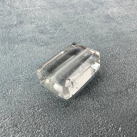 【ガネッシュヒマール産】天然ヒマラヤ水晶"手磨き加工"スクエアビーズ②/Ganesh Himal  Himalayan Quartz Square Beads