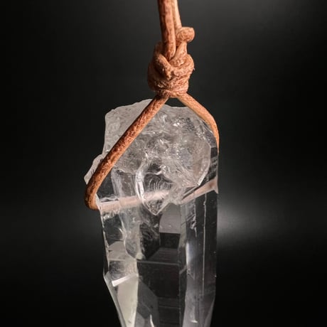 【アンナプルナ産】天然ヒマラヤ水晶ペンダント②/Annapurna Himalayan Quartz Pendant