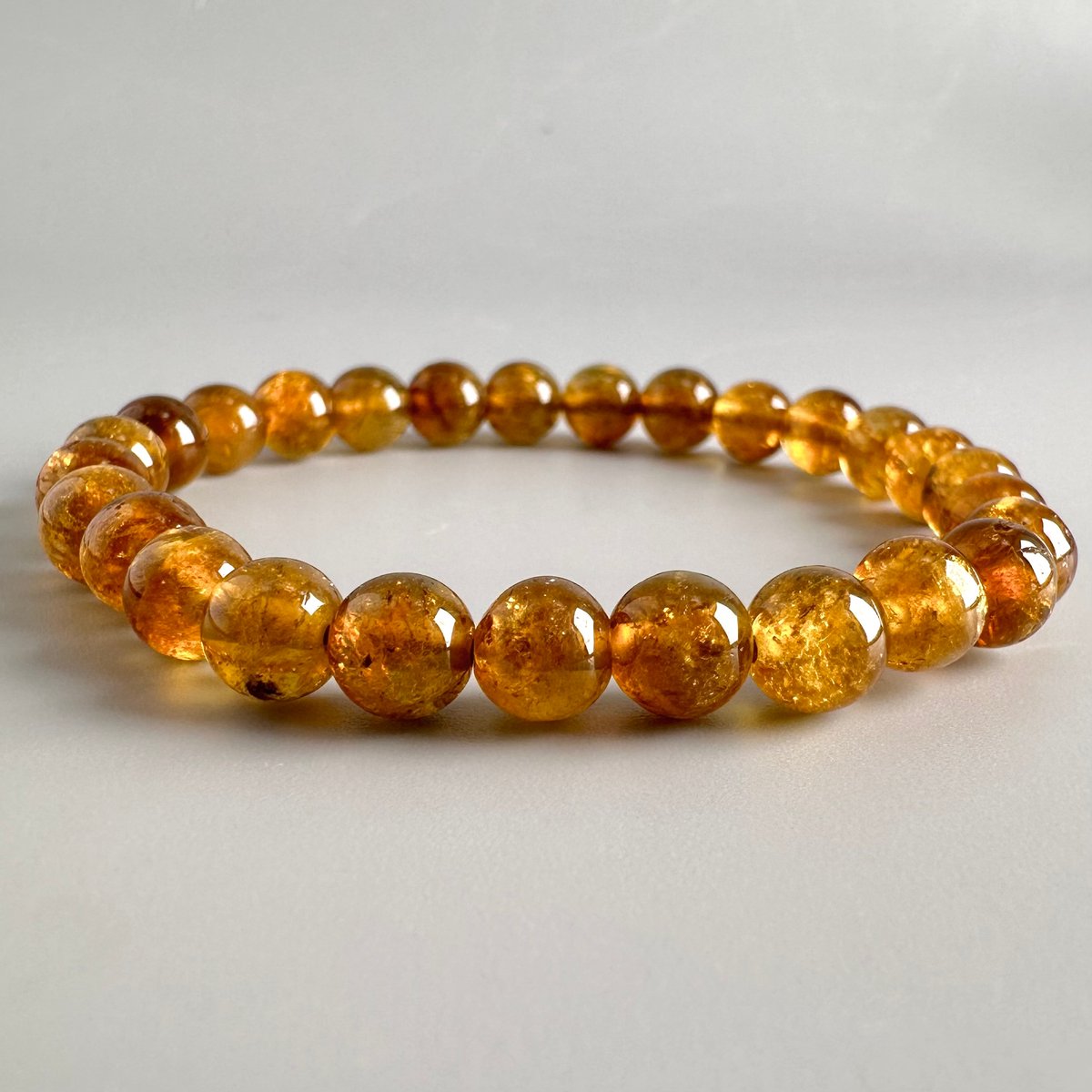 ネパール産トルマリン　ハニーカラーブレスレット ネパール産トルマリン ハニーカラーブレスレット
