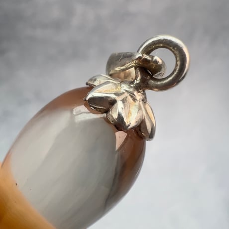 【ガウリシャンカール産】天然ヒマラヤスモーキークォーツ"手磨き加工"ペンダント/ペンデュラム/Gauri Shankar Himalayan Smoky Quartz pendant Pendulum