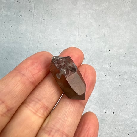 【ガウリシャンカール産】天然ヒマラヤスモーキークォーツペンダントトップ/Gaurishankar HimalayanSmoky pendant top