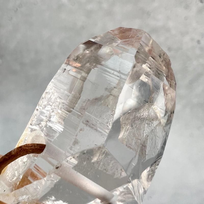 ガネッシュヒマール産】天然ヒマラヤ水晶ペンダント(ポリッシュ面有)➁