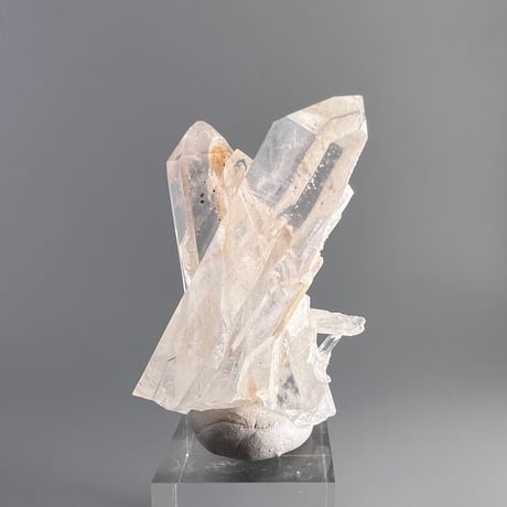 【マカルー産】天然ヒマラヤ水晶クラスター/Makalu  Himalayan Quartz Cluster
