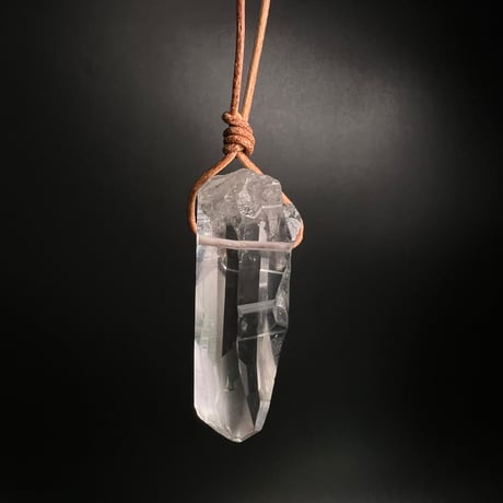 【アンナプルナ産】天然ヒマラヤ水晶ペンダント②/Annapurna Himalayan Quartz Pendant