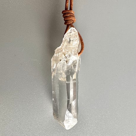 【ガネッシュヒマール産】天然ヒマラヤ水晶ペンダント/GaneshHimal Natural Pendant