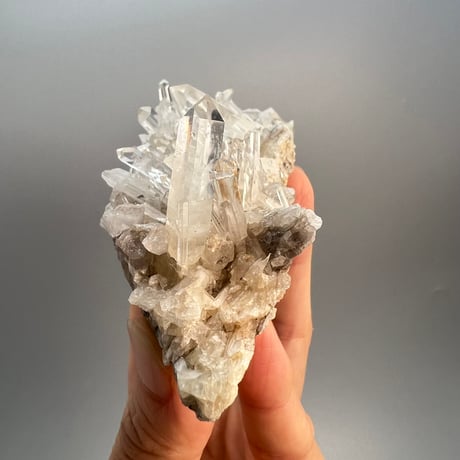 【マカルー産】天然ヒマラヤ水晶クラスター/Makalu  Himalayan Quartz Cluster