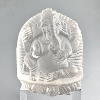 【ガネッシュヒマール産】天然ヒマラヤ水晶 "ガネーシャ様"仏像/Ganesh himal  Himalayan Quartz   "Ganesha"
