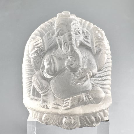 【ガネッシュヒマール産】天然ヒマラヤ水晶 "ガネーシャ様"仏像/Ganesh himal  Himalayan Quartz   "Ganesha"