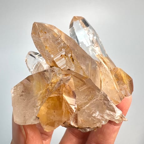 【ガネッシュヒマール産】天然ヒマラヤ水晶クラスター/Ganesh Himal Himalayan Quartz Cluster