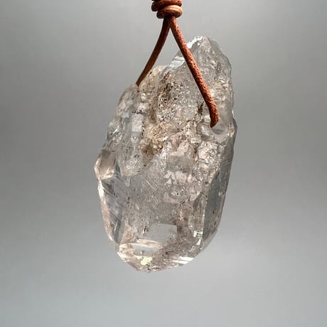 【ガネッシュヒマール産】天然ヒマラヤ水晶ペンダントトップ⑩/Ganesh Himal Natural Pendant Top