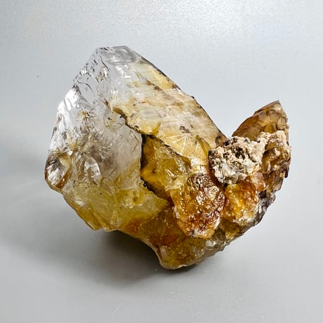 【ガネッシュヒマール産】リモナイトイン天然ヒマラヤ水晶/Ganesh Himal Limonite in Himalayan Quartz