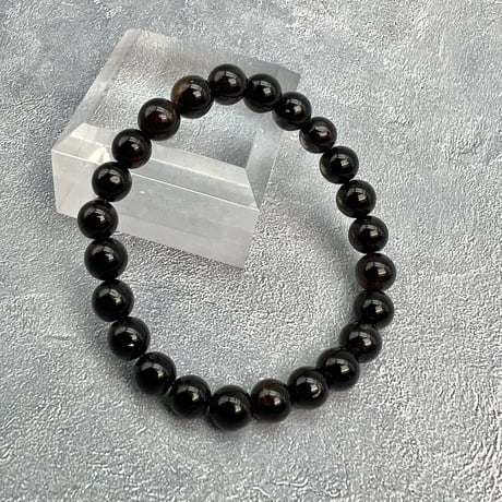 ネパール産🇳🇵ヒマラヤドラバイトトルマリン ブレスレット7mm内径16/Nepal Himalayan dravite tourmaline Bracelet