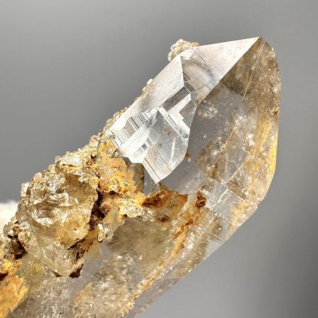 【ガネッシュヒマール産】リモナイトイン天然ヒマラヤ水晶⑫/Ganesh Himal Limonite in Himalayan Quartz