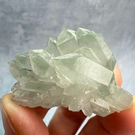 【マナスル産】クローライトイン天然ヒマラヤ水晶②/Manaslu Chlorite in Himalayan Quartz