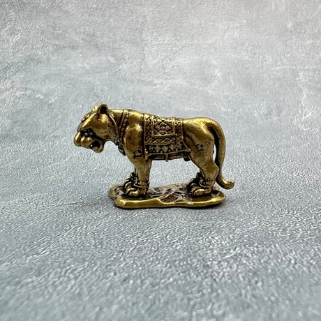 真鍮製ミニ置物【縁起物】A/Brass Mini Statue "Good luck charm"