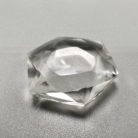 【ガネッシュヒマール産】天然ヒマラヤ水晶"ヘキサゴン六芒星"ルース⑤/Ganesh Himal Himalayan Quartz Hexagon×Hexagram Loose