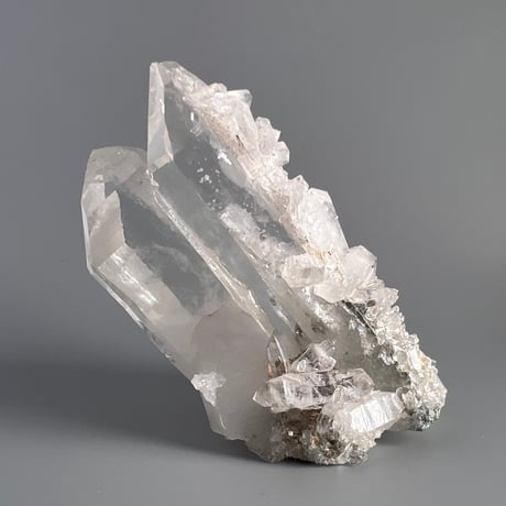 【マカルー産】天然ヒマラヤ水晶クラスター⑤/Makalu  Himalayan Quartz Cluster