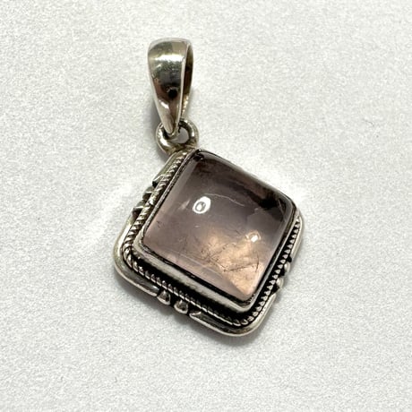 マダガスカル産ローズクォーツペンダントトップ1️⃣ (シルバー925)/Rosequartz Pendant Top