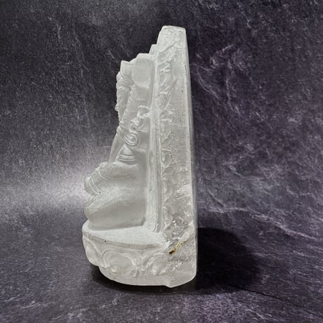 【ガネッシュヒマール産】天然ヒマラヤ水晶 "パドマサンバヴァ"仏像/ Ganesh himal himalayan quartz  "Padmasaṃbhava"