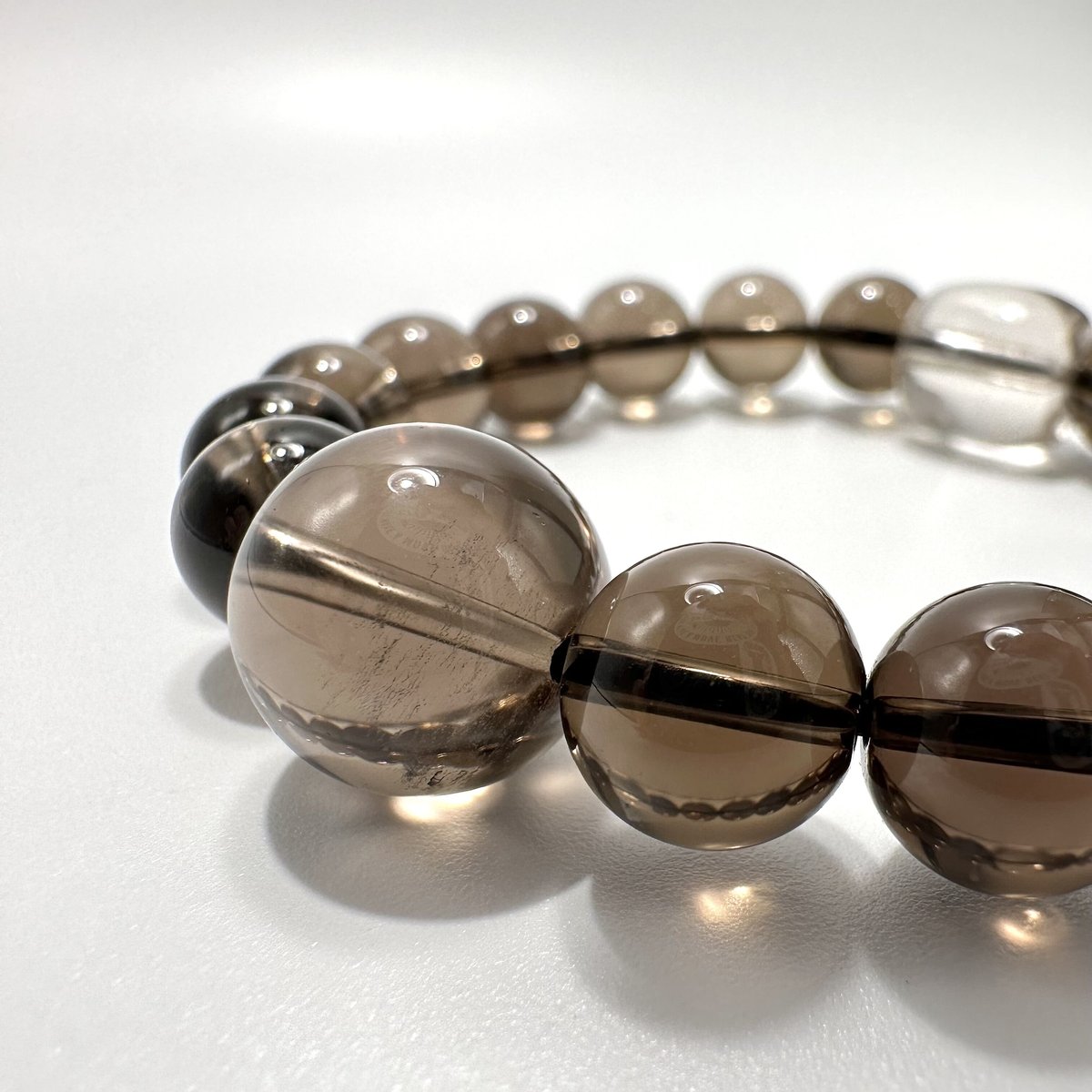 デザインブレスレット】ガウリシャンカール産天然ヒマラヤスモーキー