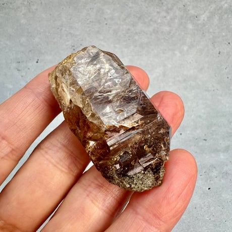 【ガネッシュヒマール産】バイオタイトイン天然ヒマラヤ水晶/Ganesh Himal Biotite in Himalayan Quartz