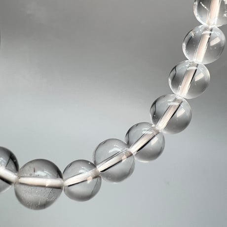 【ガネッシュヒマール産】天然ヒマラヤ水晶デザインブレスレット/Ganesh Himal Himalayan Quartz Design Bracelet