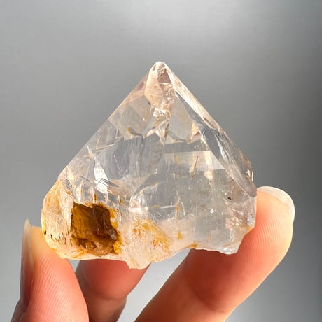 【ガネッシュヒマール産】リモナイトイン天然ヒマラヤ水晶/Ganesh Himal Limonite in Himalayan Quartz
