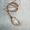 【カイラス産】天然ヒマラヤ水晶革紐付きペンダント/Kailash Himalayan Quartz Pendant