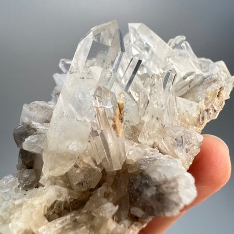 【マカルー産】天然ヒマラヤ水晶クラスター/Makalu  Himalayan Quartz Cluster