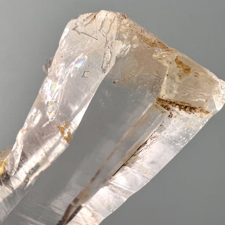 【ガネッシュヒマール産】リモナイトイン天然ヒマラヤ水晶/Ganesh Himal Limonite in Himalayan Quartz