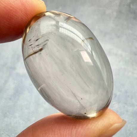 【ガウリシャンカール産】天然ヒマラヤ水晶スモーキークォーツ シヴァリンガム①/GauriShankar Himalayan Smoky Quartz ShivaLingam