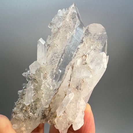 【マカルー産】天然ヒマラヤ水晶クラスター⑤/Makalu  Himalayan Quartz Cluster