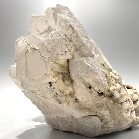 ネパール産アクアマリンイン天然ヒマラヤ水晶/Nepal Aquamarine in Himalayan Quartz Cluster