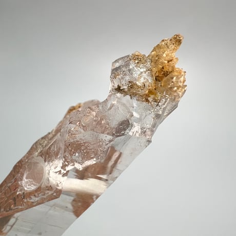 【ガネッシュヒマール産】天然ヒマラヤ水晶ペンダントトップ⑫/Ganesh Himal Natural Pendant Top