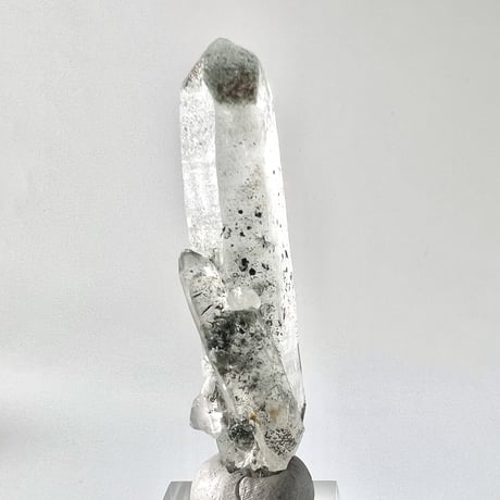 【マナスル産】クローライトイン天然ヒマラヤ水晶ポイント/Manaslu Chlorite in Himalayan Quartz Point