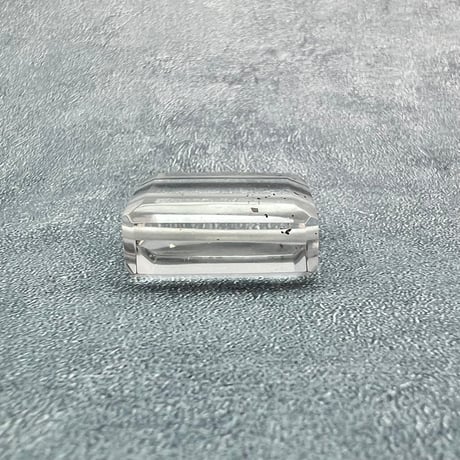 【ガネッシュヒマール産】天然ヒマラヤ水晶"手磨き加工"スクエアビーズ①/Ganesh Himal  Himalayan Quartz Square Beads