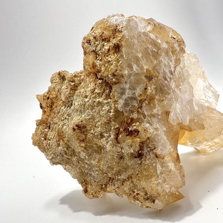 【ガネッシュヒマール産】リモナイトイン天然ヒマラヤ水晶 クラスター⑩/Ganesh Himal Limonite in Himalayan Quartz Cluster