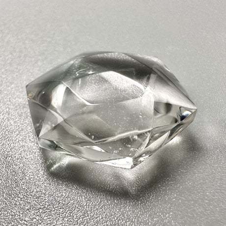 【ガネッシュヒマール産】天然ヒマラヤ水晶"ヘキサゴン六芒星"ルース/Ganesh Himal Himalayan Quartz Hexagon×Hexagram Loose