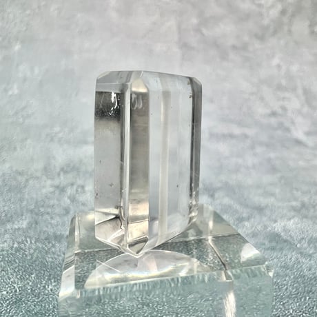 【ガネッシュヒマール産】天然ヒマラヤ水晶"手磨き加工"スクエアビーズ②/Ganesh Himal  Himalayan Quartz Square Beads