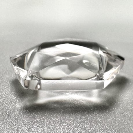 【ガネッシュヒマール産】天然ヒマラヤ水晶"ヘキサゴン六芒星"ルース⑨/Ganesh Himal Himalayan Quartz Hexagon×Hexagram Loose