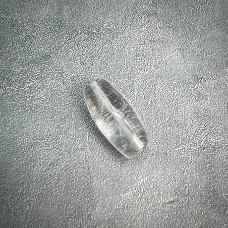 【カイラス産】天然ヒマラヤ水晶バレルビーズ①/Kailash Himalayan Quartz Barrel Beads