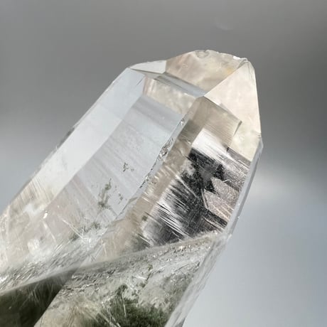 【ガネッシュヒマール産】クローライトイン天然ヒマラヤ水晶/Ganesh Himal Chlorite in Himalayan Quartz