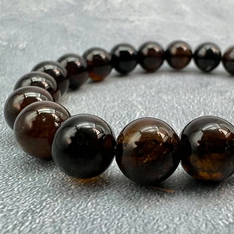 ネパール産🇳🇵ヒマラヤドラバイトトルマリン ブレスレット9mm内径16/Nepal Himalayan dravite tourmaline Bracelet